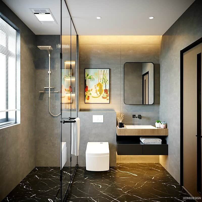 10 Latest Small Bathroom Designs India (trending)